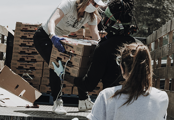 ações de solidariedade