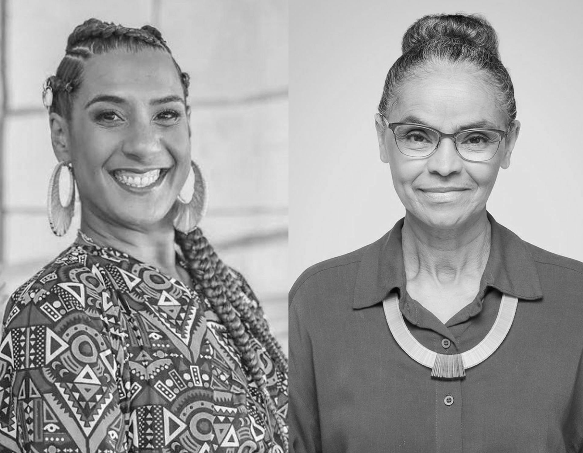 Marina Silva e Anielle Franco