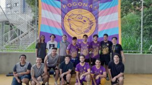 Coletivo de futsal trans Pogonas Futebol Clube