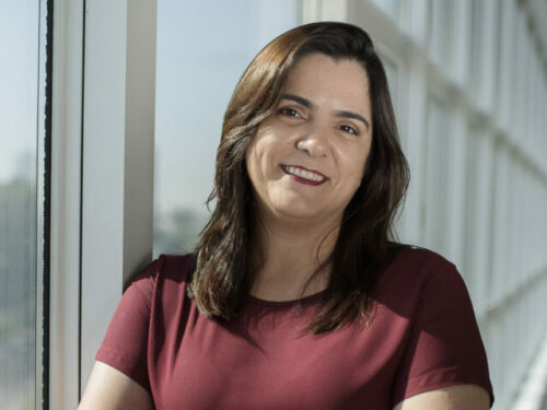Aletéa Rufino, Gerente de Investimento Social da FALM, é a atual coordenadora do Bloco Brasil.