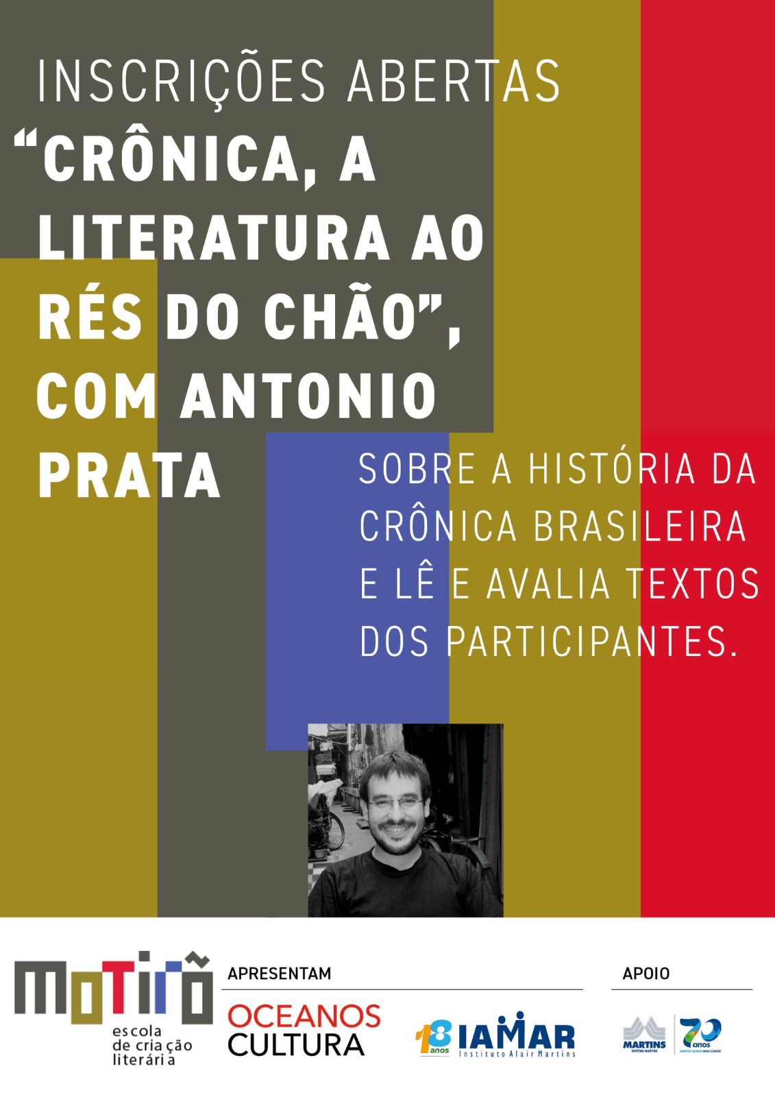 Inscrições: https://curso.motiroescola.com.br/login/index.php