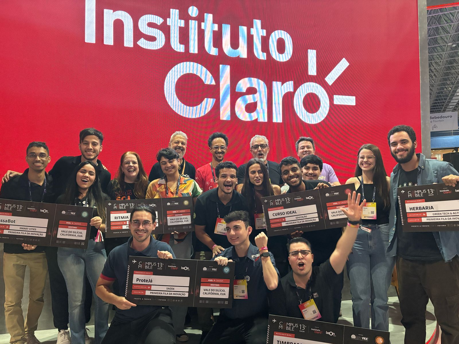 Vencedores da 13ª edição de Campus Mobile
