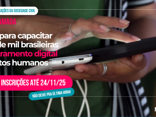 Chamada pública convida Organizações da Sociedade Civil para o projeto Mulher+Tech